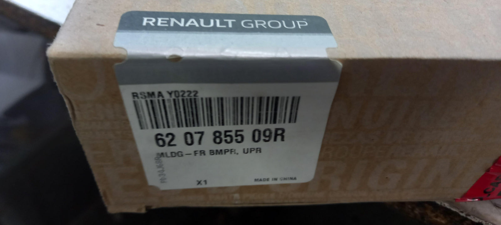 Original OE RENAULT Stoßstangen Zierleiste 620785509R