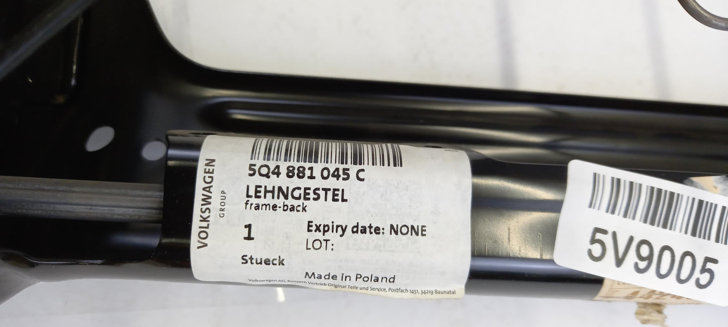 Original AUDI A3 RS3 SEAT Leon >2020 Rückenlehne-Rahmen Links Vorne 5Q4881045C
