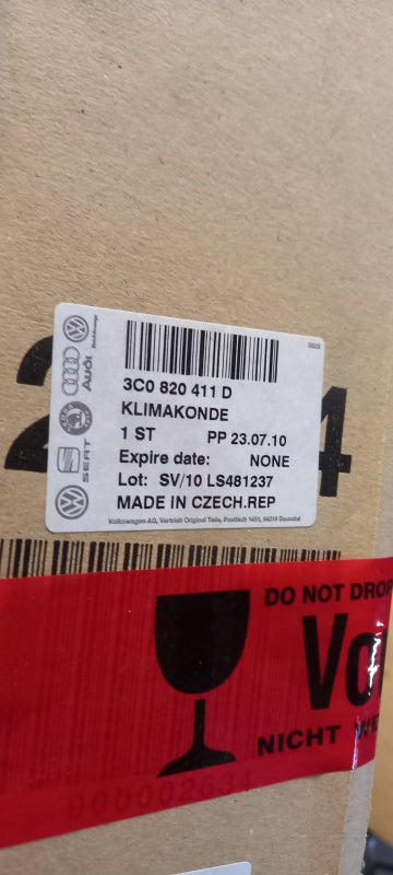 Original OE Volkswagen Klimakondensator 3C0820411D