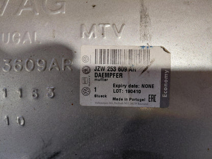 Original OE Volkswagen Abgasanlage Schalldämpfer JZW253609AR