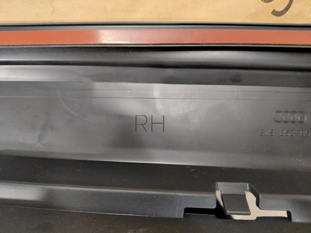 Original AUDI A4 8W Unterholmverkleidung kühlergrau rechts 8W9853860HMX3