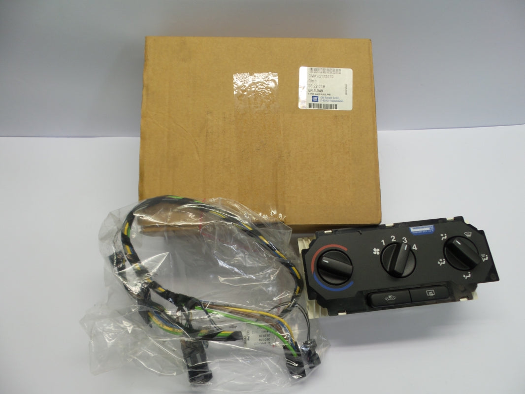Original OPEL Astra-G Zafira -A heating control panel center console 93172470 