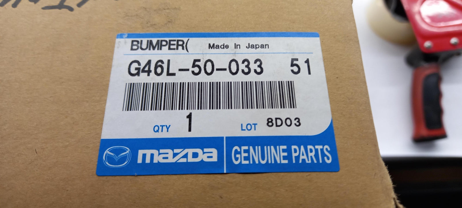 Original OE MAZDA Kühlergrill Zierleiste G46L5003351