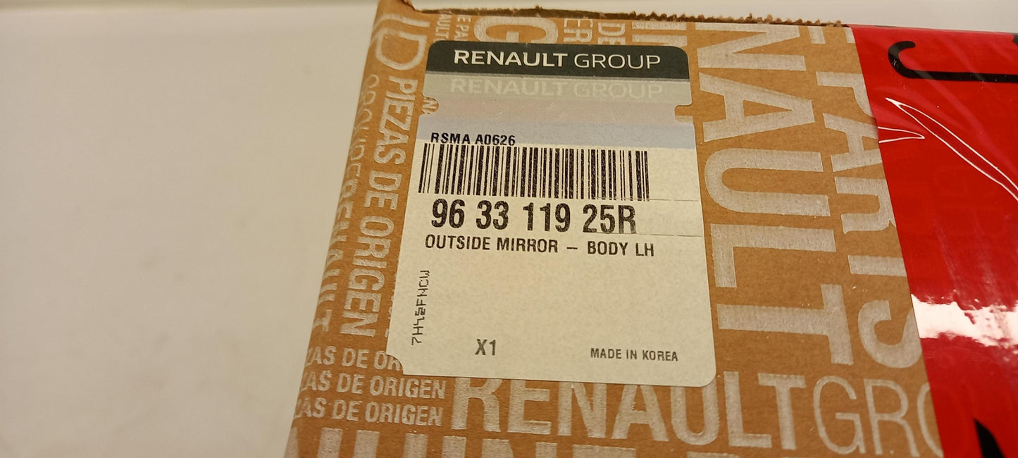 Original RENAULT Koleos II Außenspiegel links 963311925R