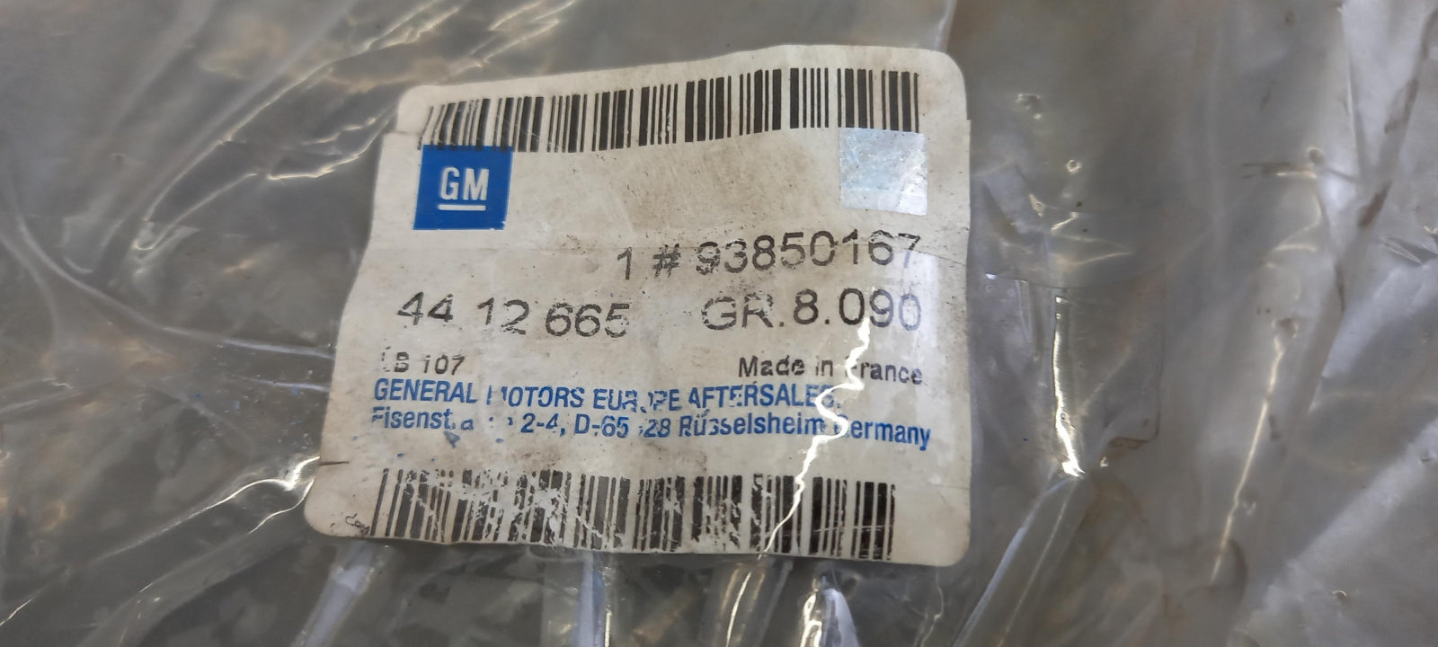 Original OPEL Vivaro-A Unterfahrschutz 93850167