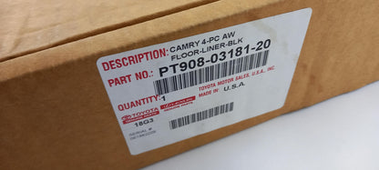 Original OE TOYOTA Fußmattensatz PT9080318120