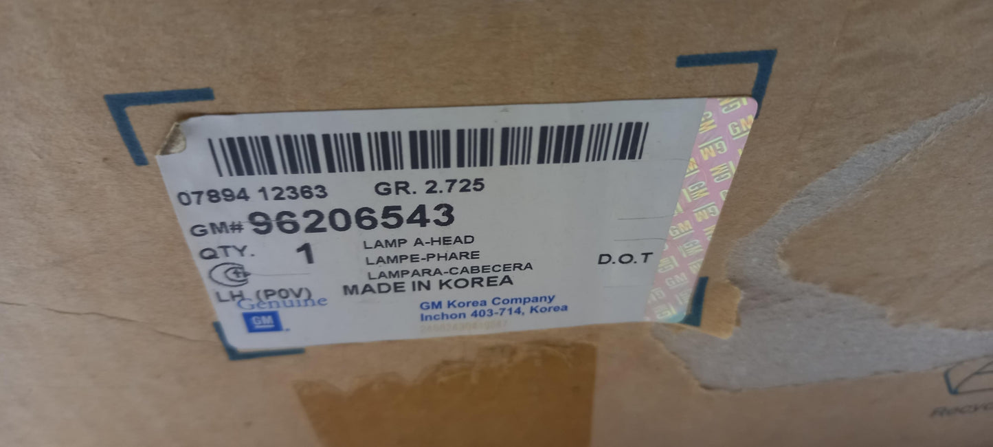 Original OE DAEWOO Scheinwerfer 96206543