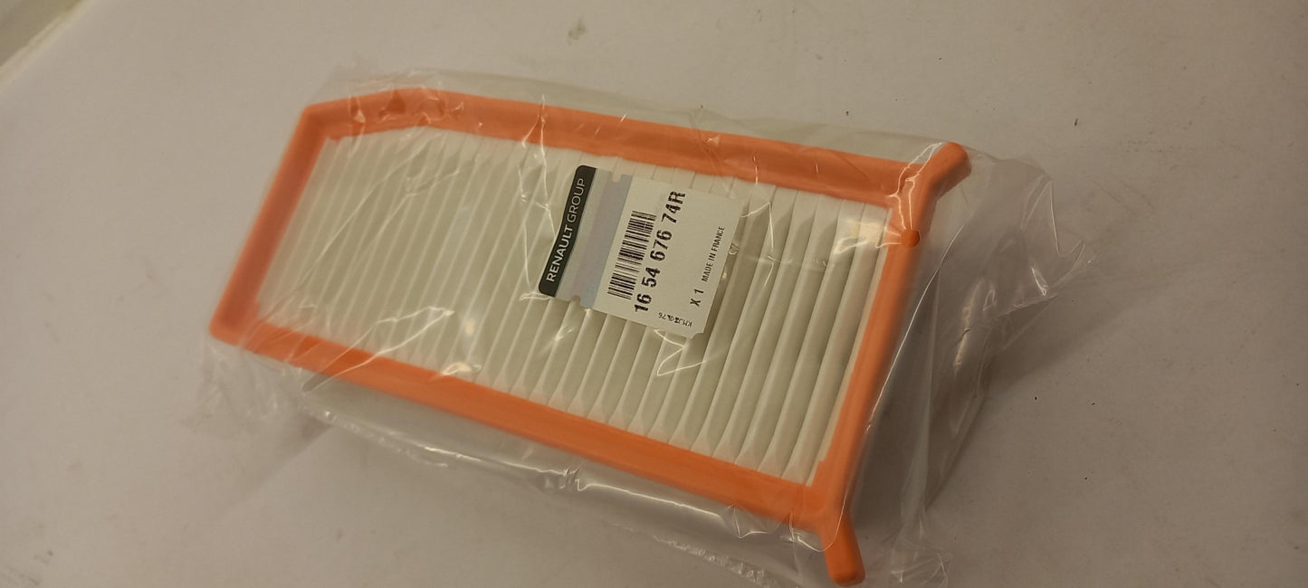 Original RENAULT Captur Clio IV 0.9 1.2 1.6RS 1.5dCi Luftfilter 165467674R