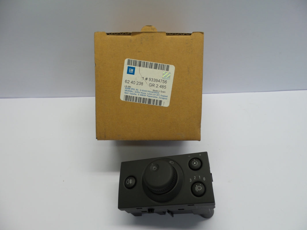 Original OPEL Meriva-A Lichtschalter Scheinwerferschalter 93394756