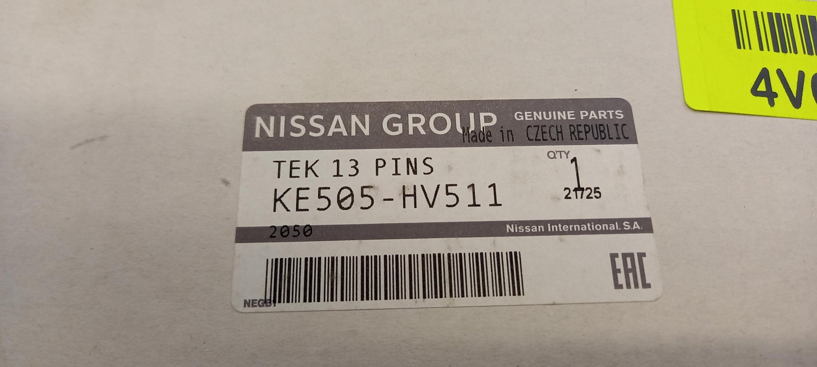 Original NISSAN Qashqai J11 E-Satz Kabelsatz Anhängerkupplung 13 plg KE505HV511