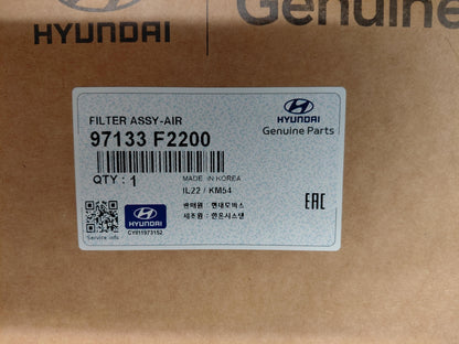 Original OE HYUNDAI/KIA Innenraumfilter 97133F2200