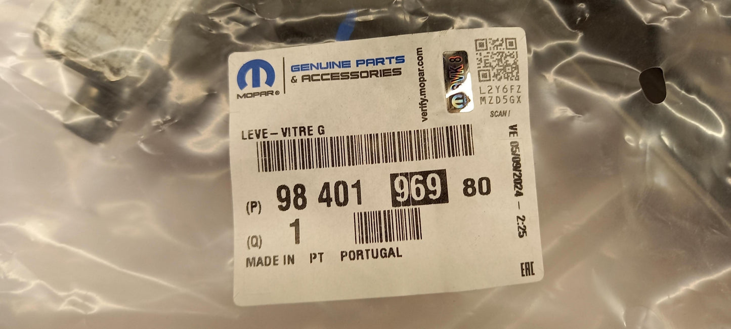 Original OE Peugeot Fensterheber 9840196980