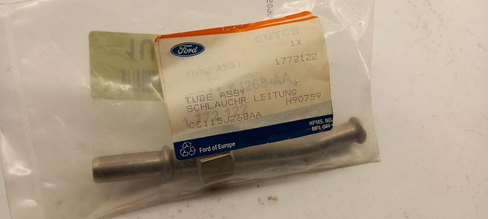 Original OE FORD Rohr 1772122