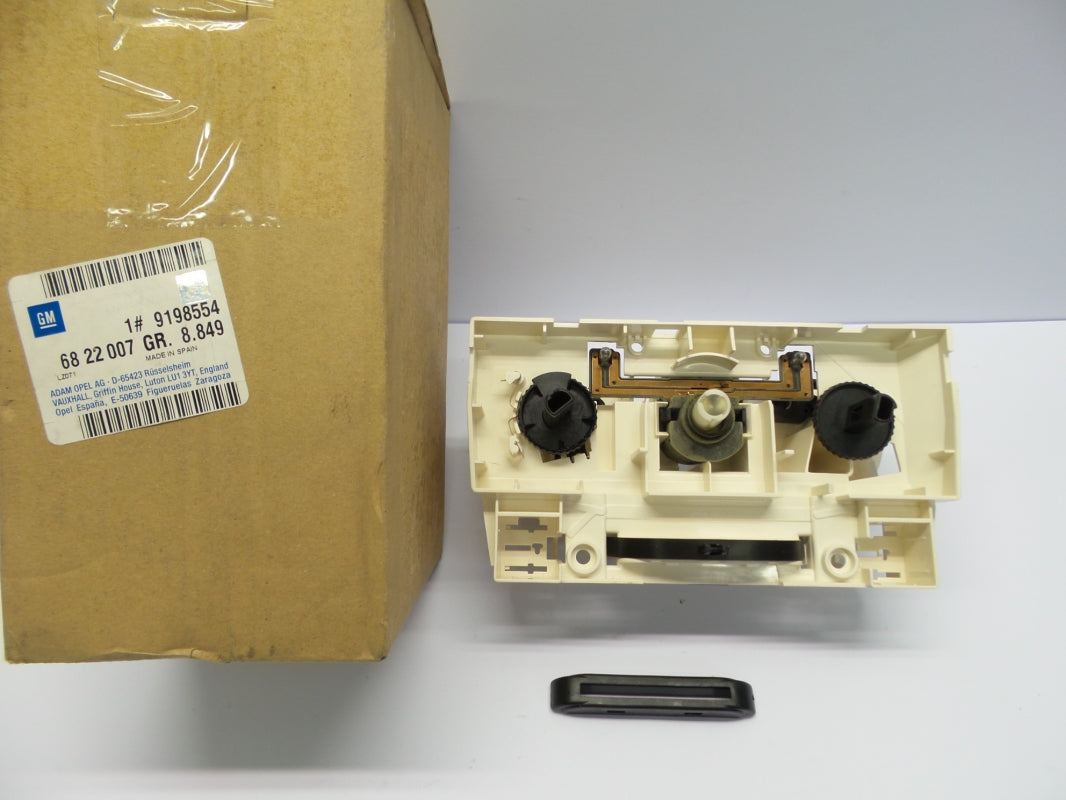 Original OPEL Corsa-B Tigra-A 1993-2002 Heizungsbetätigung 9198554 6822007
