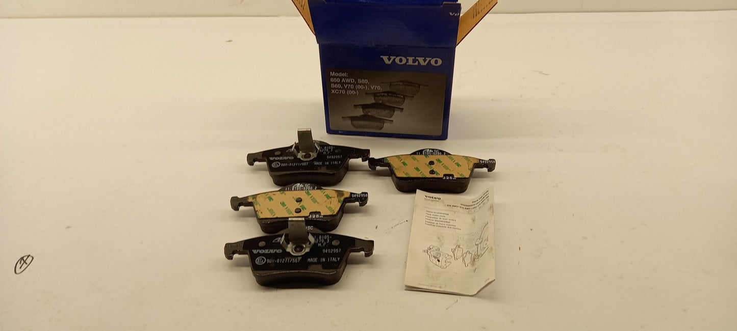 Original VOLVO S60 S70 S80 V70 XC70 Bremsbeläge Bremsklötze hinten 30648382