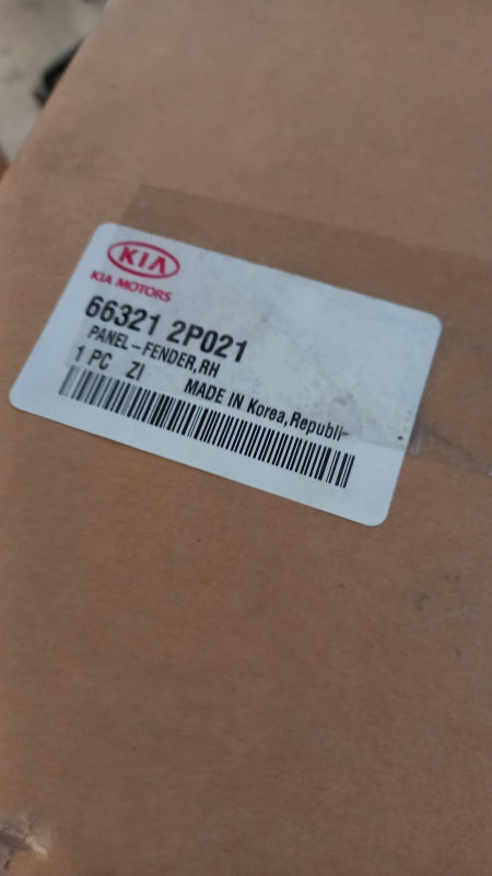 Original OE HYUNDAI/KIA Kotflügel 663212P021
