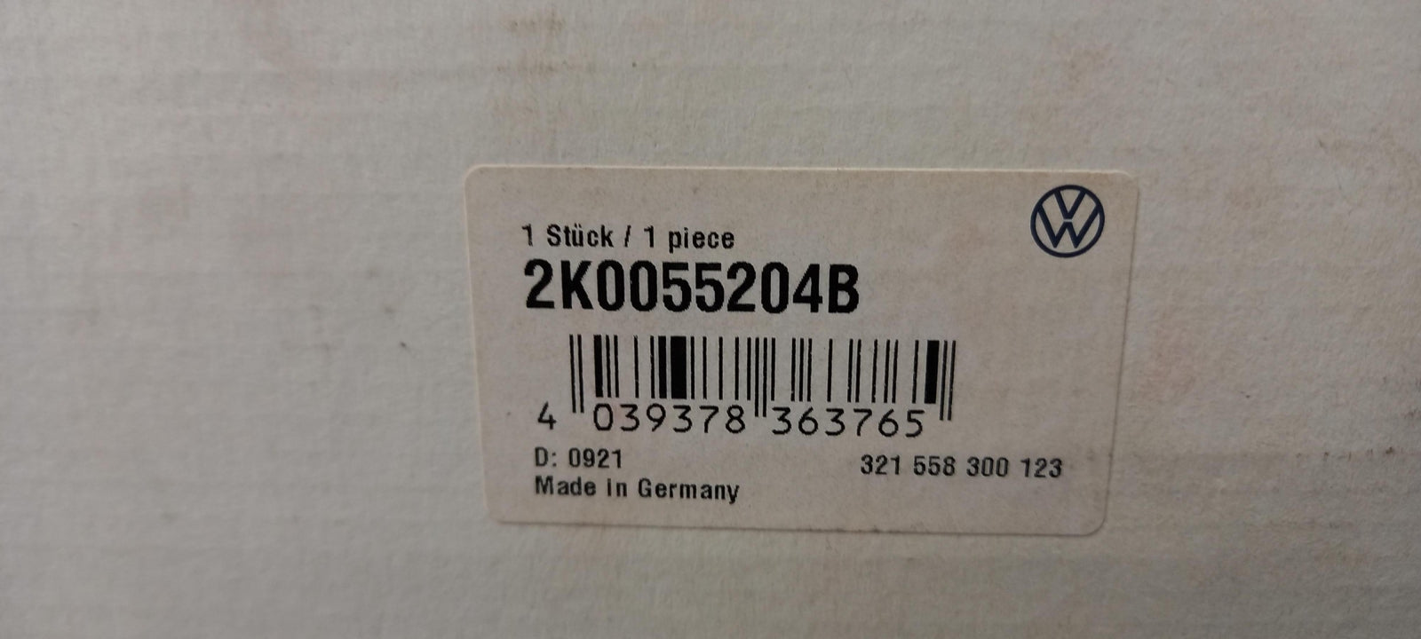 Original OE Volkswagen Anhängerkupplung Elektrosatz 2K0055204B
