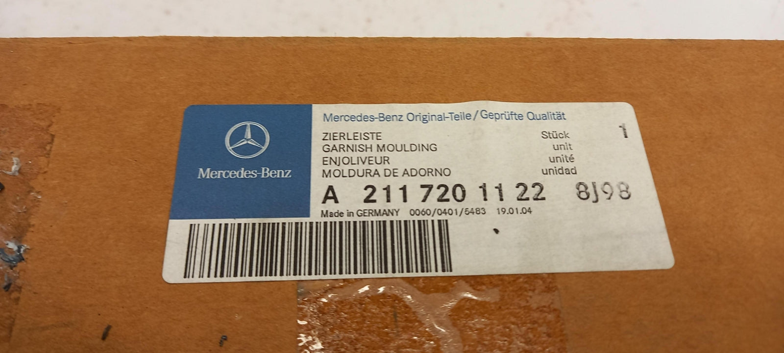 Original OE MERCEDES-BENZ Zierleiste A21172011228J98