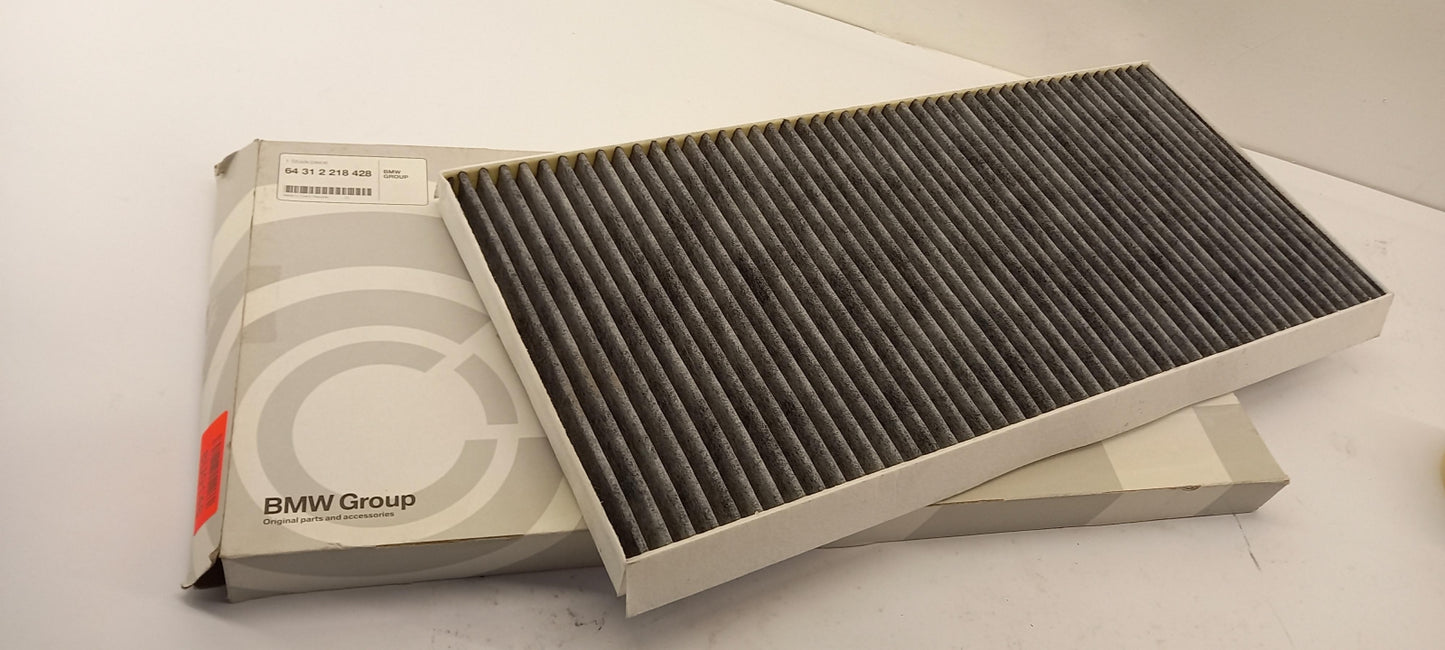 Original BMW X5 E53 Innenraumfilter Aktivkohlefilter 64312218428
