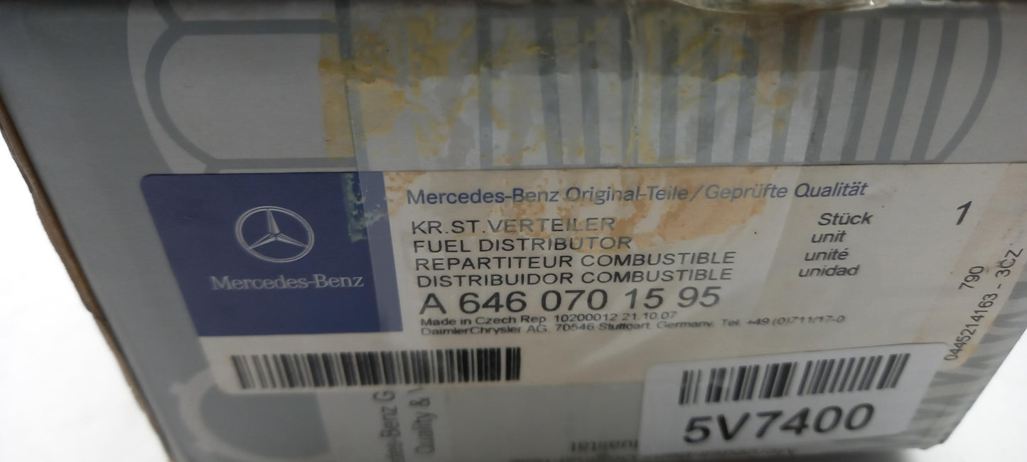 Original MERCEDES-BENZ C E CLK-Klasse Viano Kraftstoff Verteilerrohr A6460701595