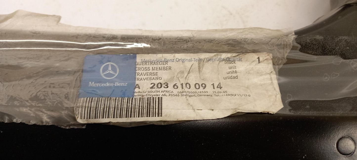 Original MERCEDES-BENZ W203 Stoßfänger Träger hinten A2036100914