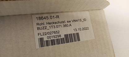 Original VW ID. Buzz (EB) 2023> Heckklappe Zierleiste Schwarz hinten 1T3071360A