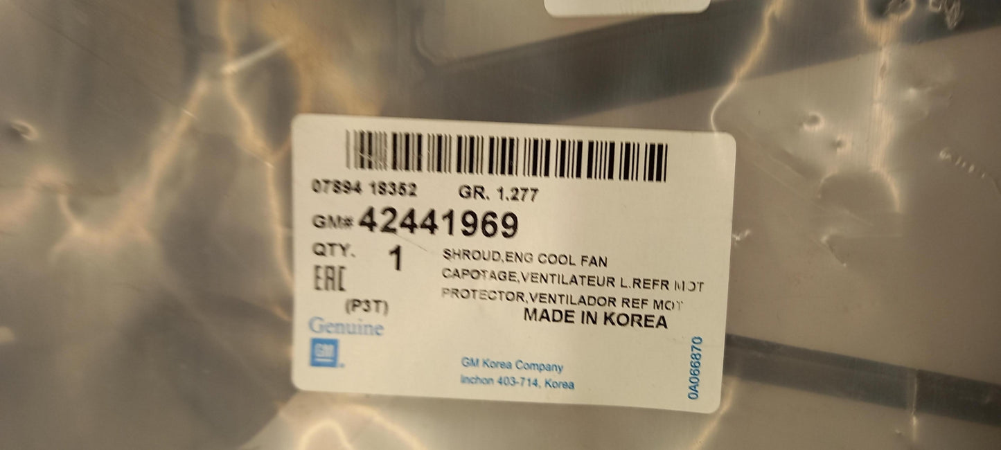 Original OE OPEL Lüfterzarge 42441969