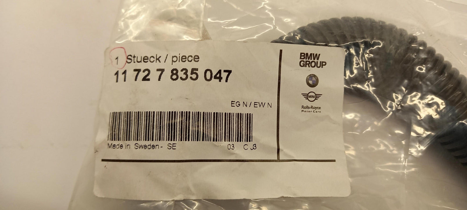 Original BMW 5er E60 E61 LCI 6er E63 E64 Druckleitung 11727835047