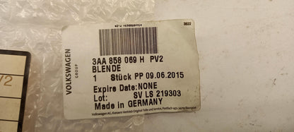 Original OE Volkswagen Mittelkonsole Teil 3AA858069HPV2
