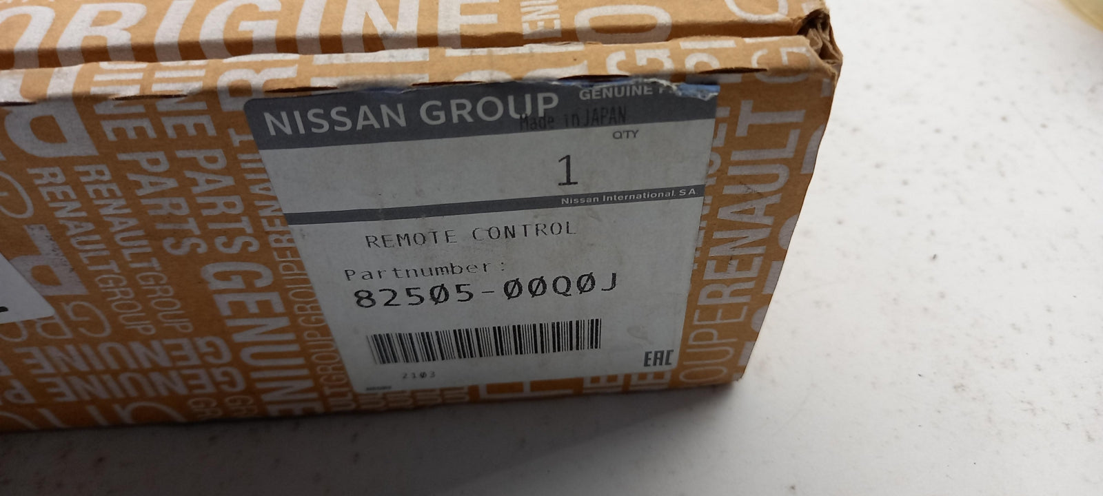 Original OE NISSAN Türschloss 8250500Q0J