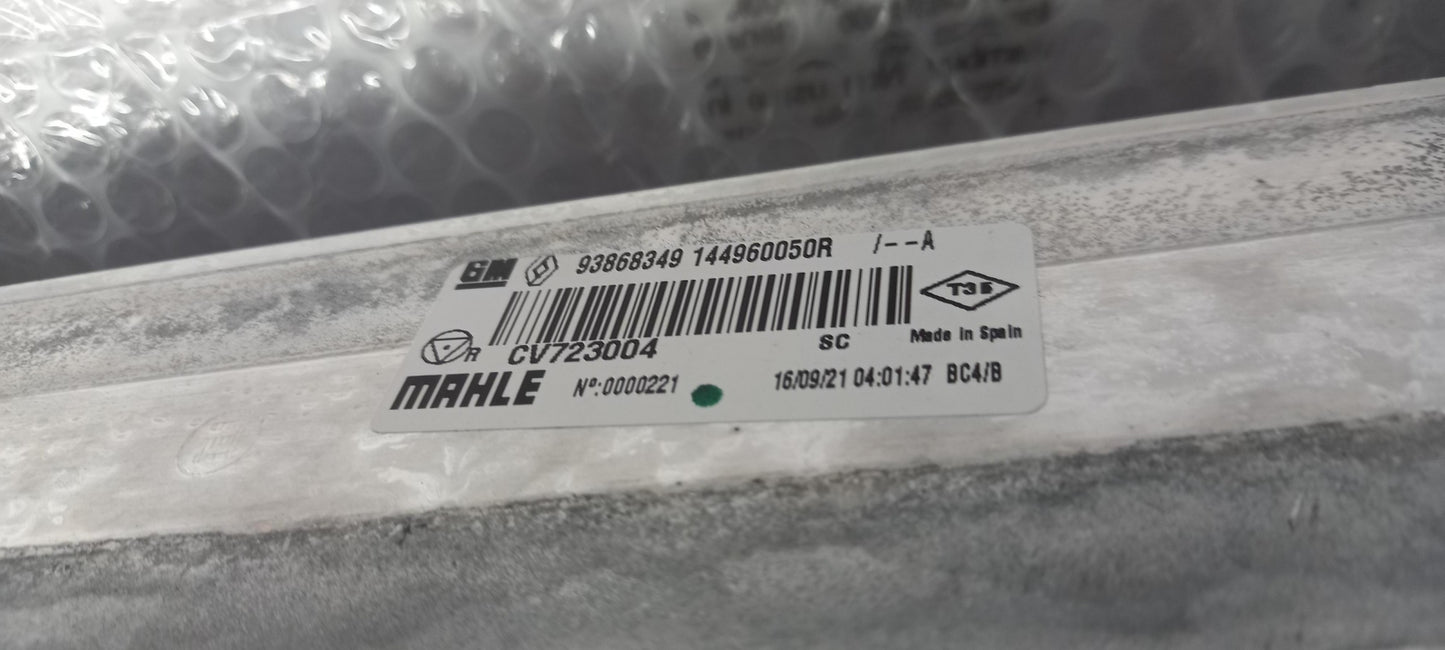 Original OE FIAT Ladeluftkühler 6000618095