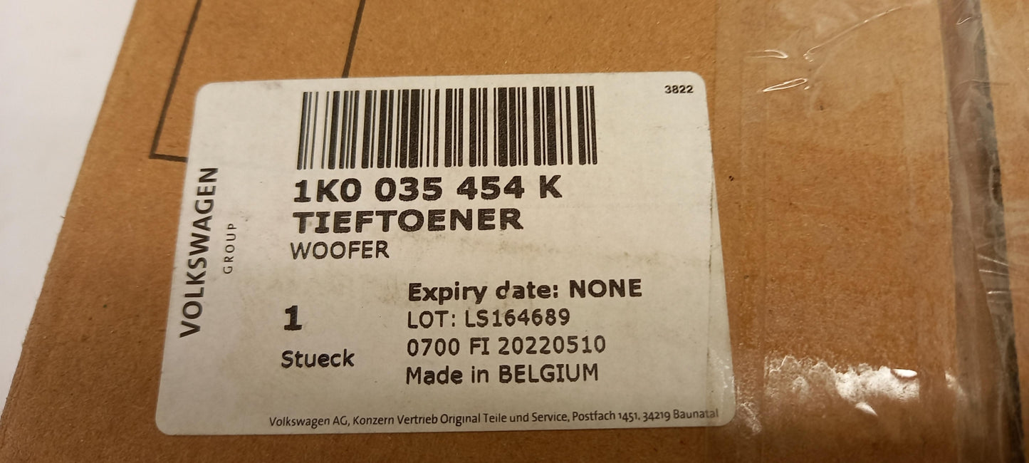 Original OE Volkswagen Lautsprecher 1K0035454K