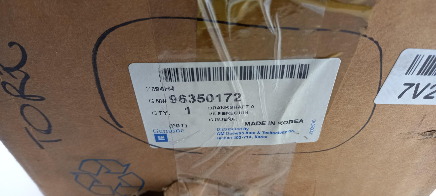 Original OE OPEL Kurbelwelle 96350172