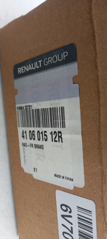 Original OE RENAULT Bremsbeläge 410601512R