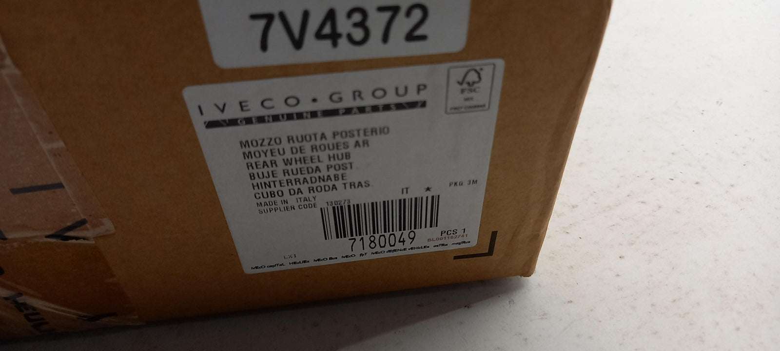 Original OE IVECO Radnabe 7180049