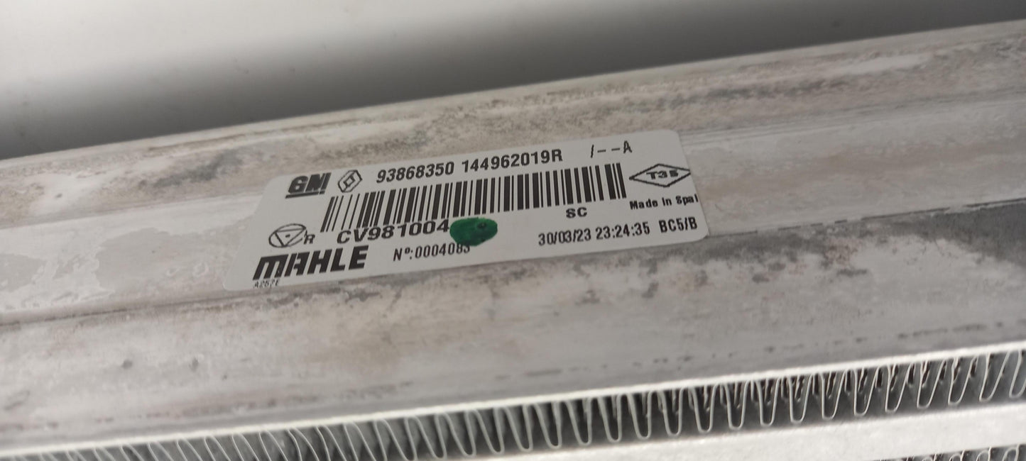 Original OE FIAT Ladeluftkühler 6000618096