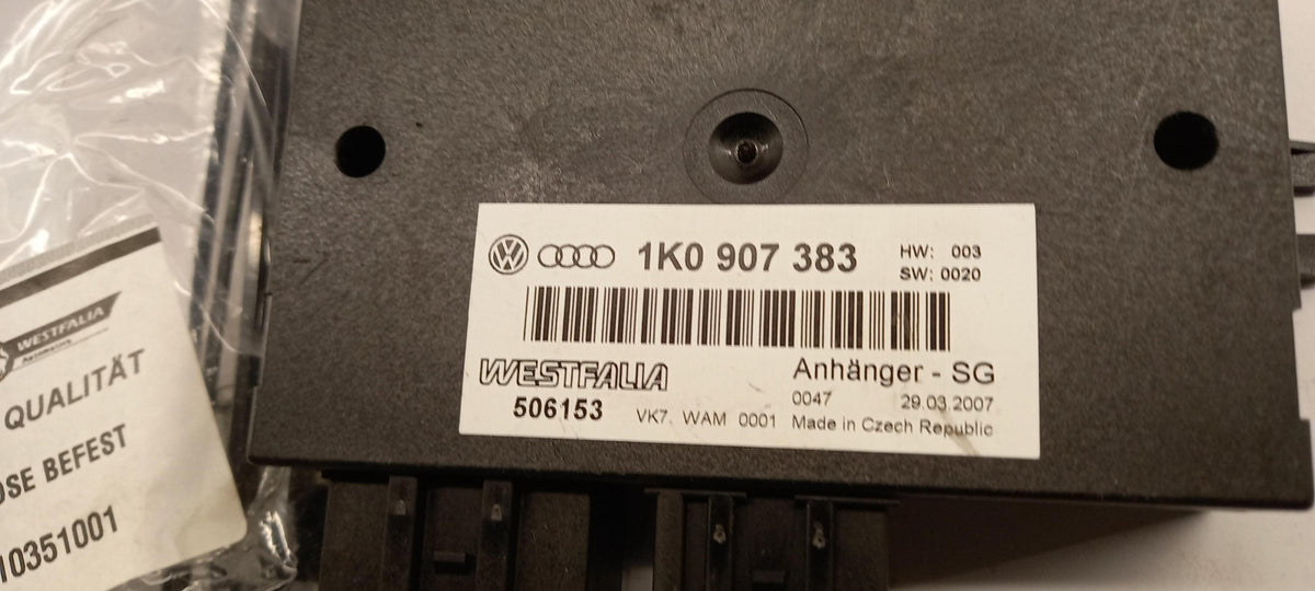 Original VW Golf V Anhängerkupplung Elektrosatz 7-polig 1K0055201