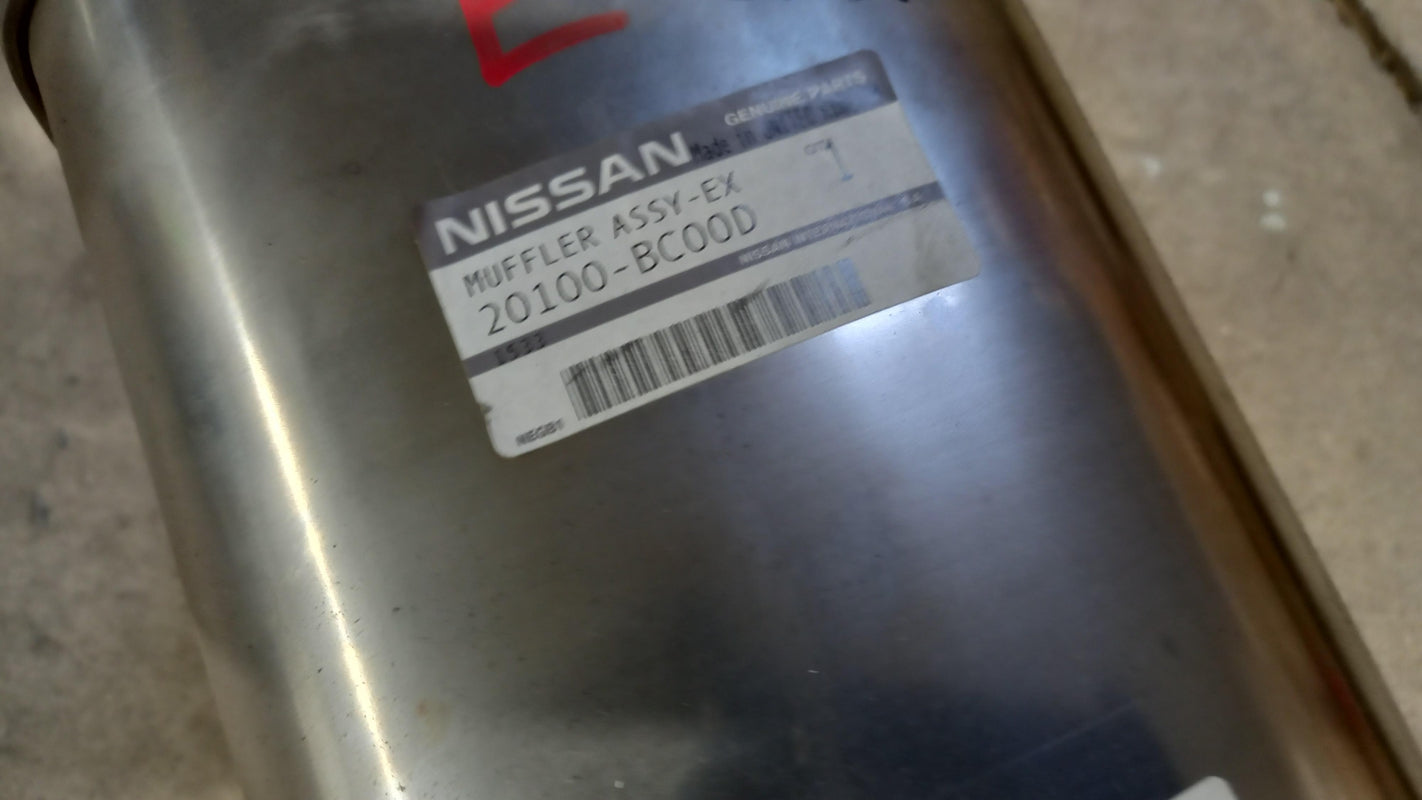 Original OE NISSAN Abgasanlage Schalldämpfer 20100BC00D