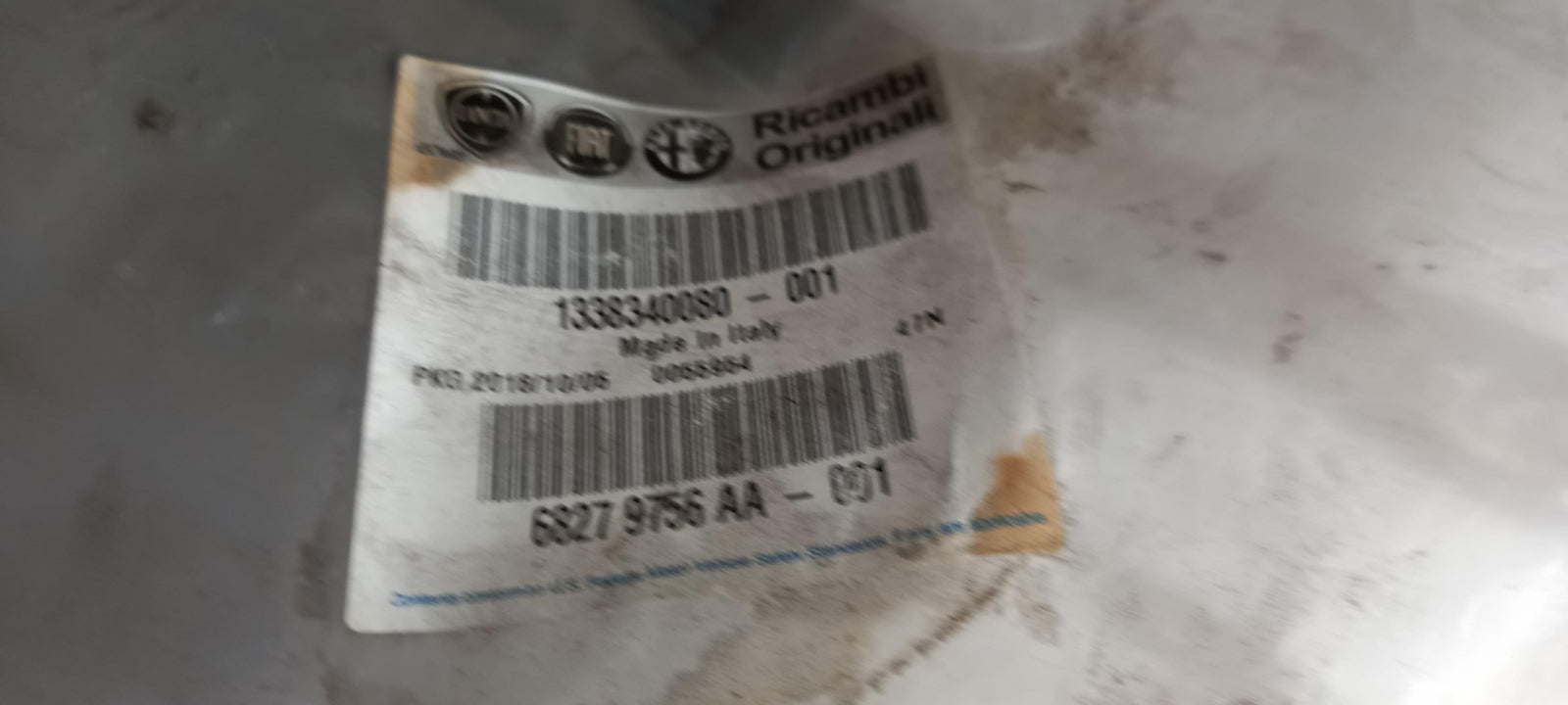 Original OE FIAT Klimaanlage Druckleitung 1338340080