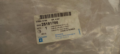 Original OE OPEL Schaltgetriebe Seilzug 25181786