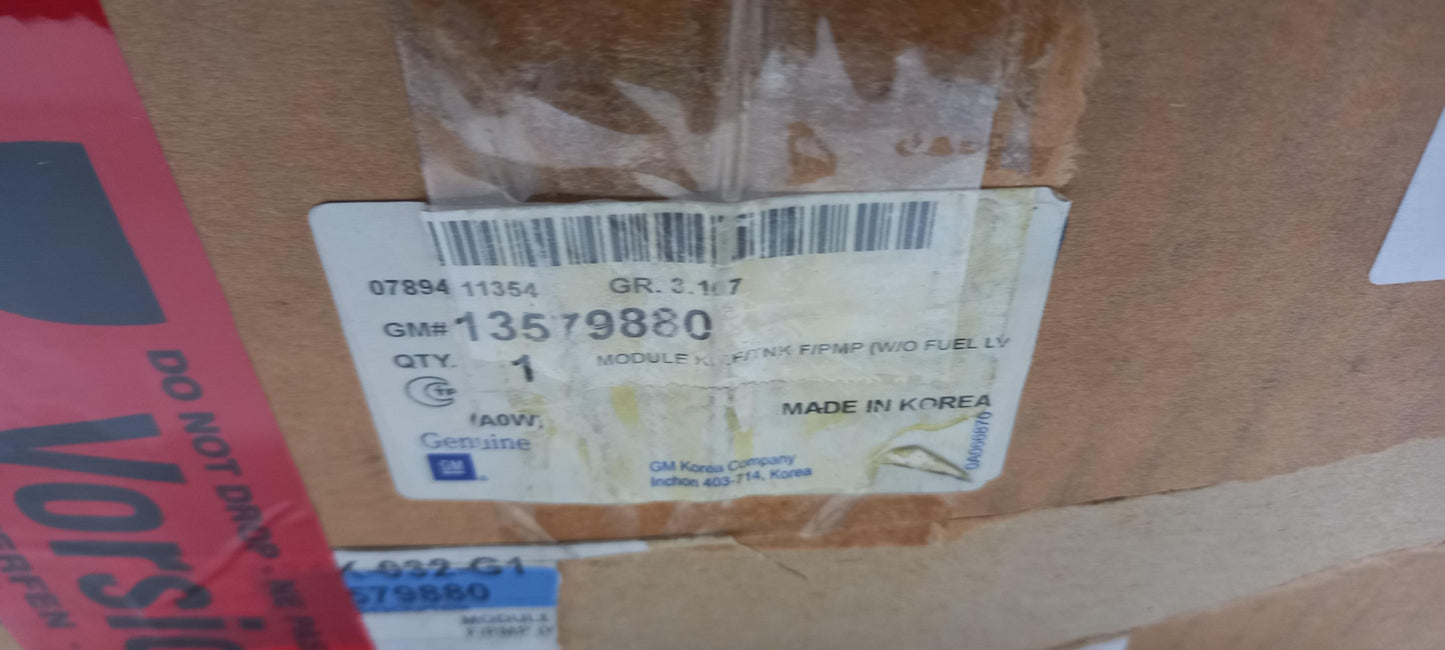 Original OE OPEL Kraftstoff-Fördereinheit 13579880