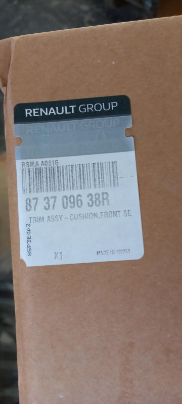 Original OE RENAULT Sitzbezug 873709638R