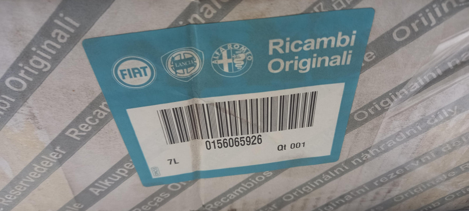Original OE FIAT Mittelkonsole Teil 156065926
