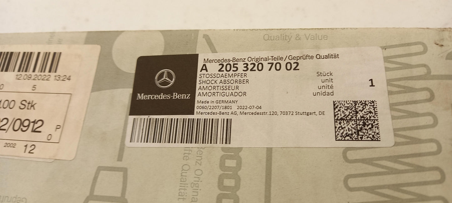 Original OE MERCEDES-BENZ Stoßdämpfer A2053207002