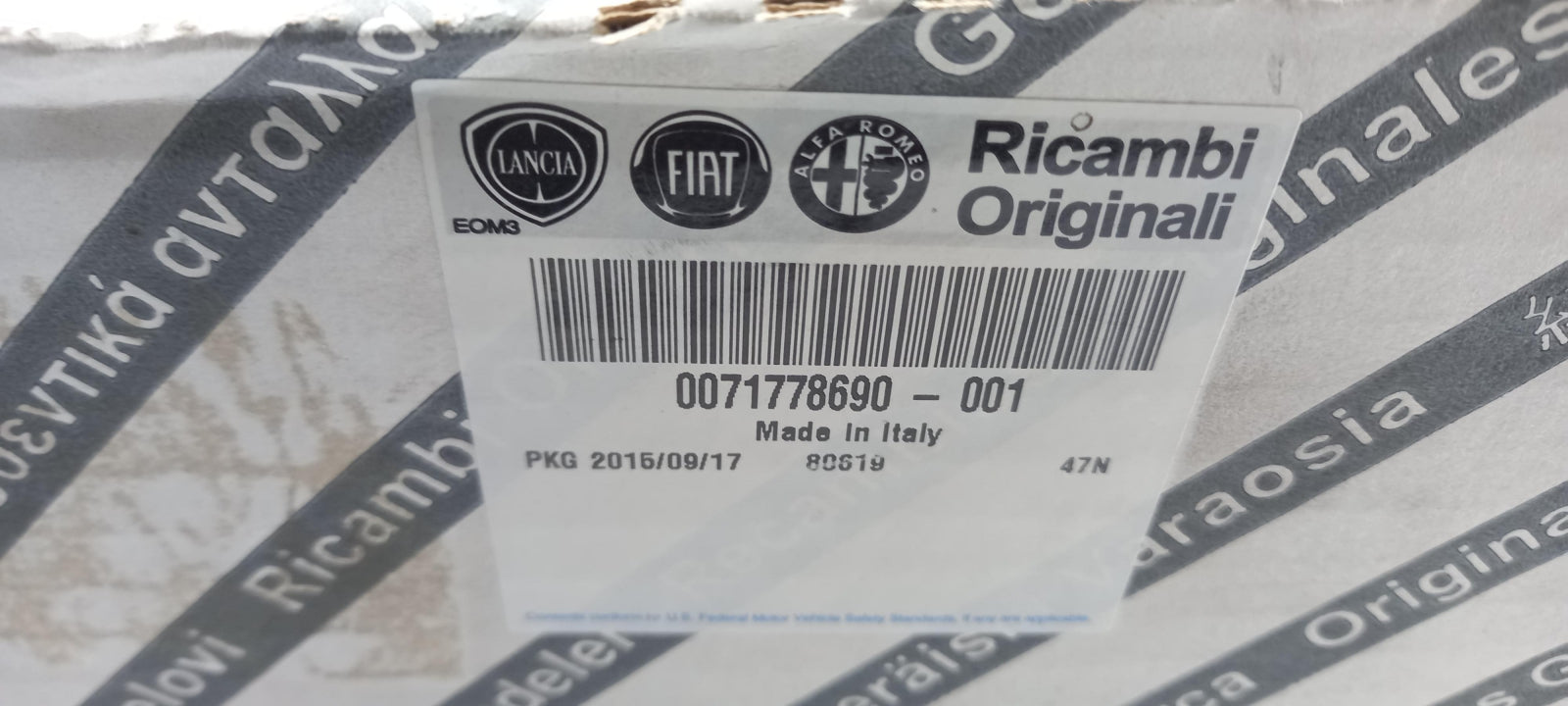 Original OE FIAT Außenspiegel 71778690