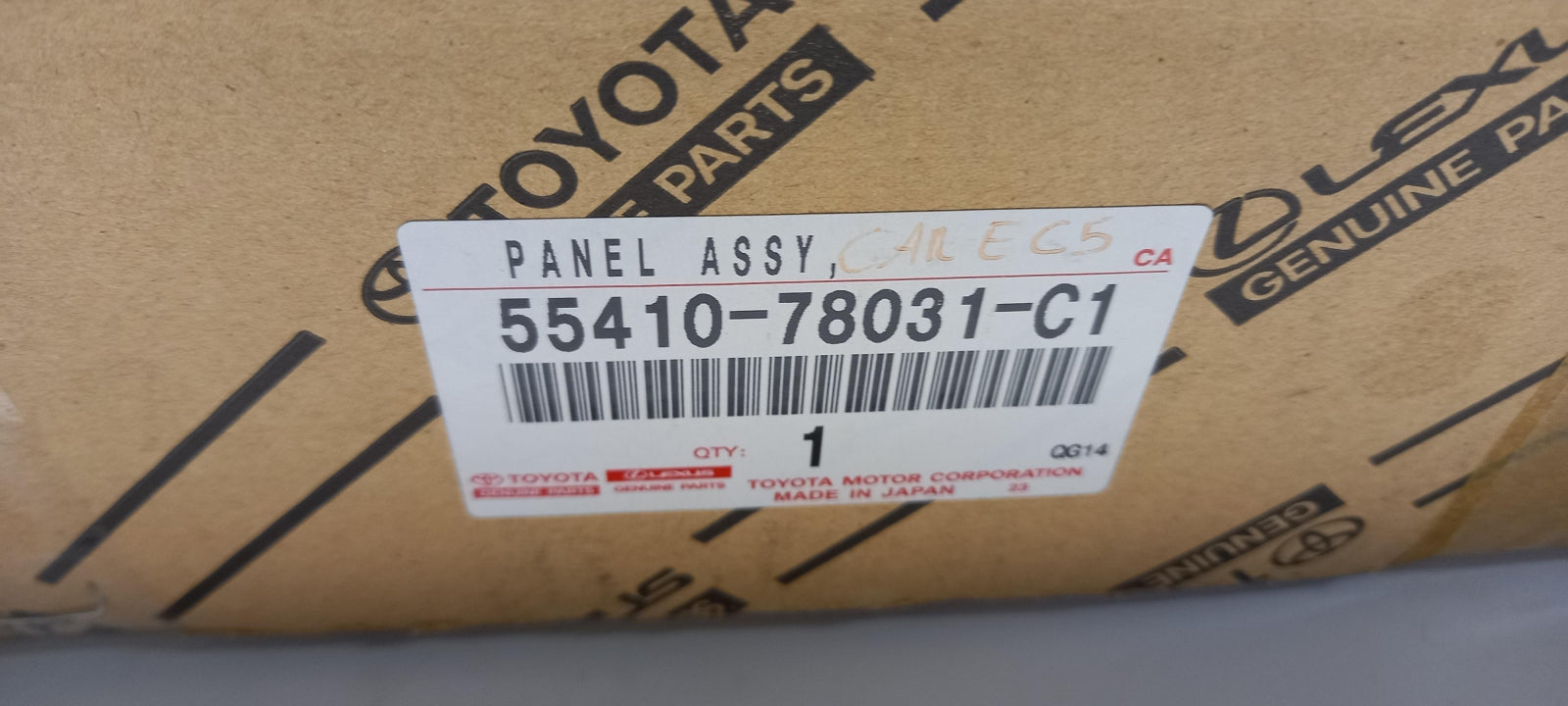 Original OE TOYOTA Mittelkonsole Teil 5541078031C1