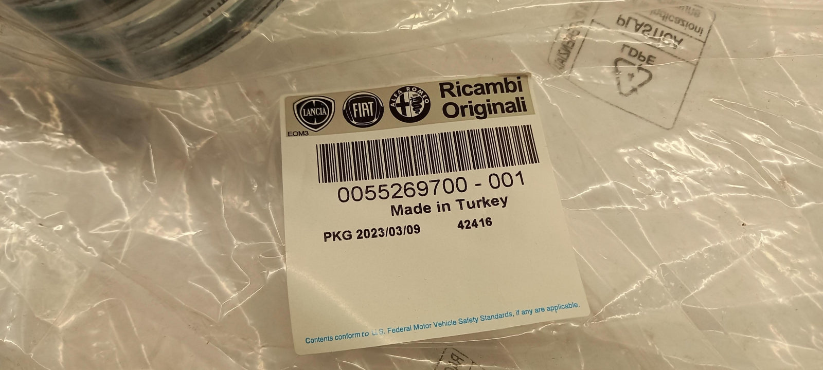 Original OE FIAT Schlauch 55269700