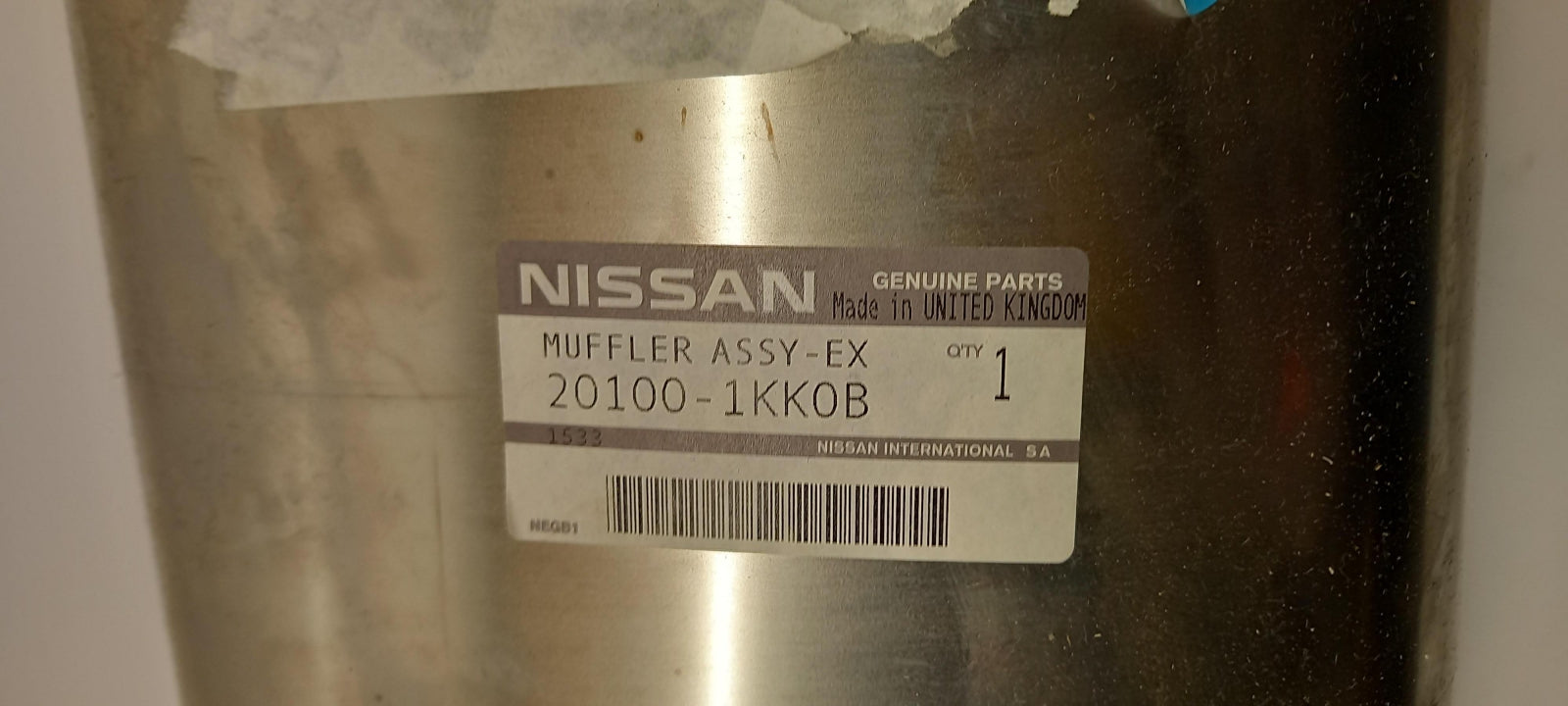 Original OE NISSAN Abgasanlage Schalldämpfer 201001KK0B