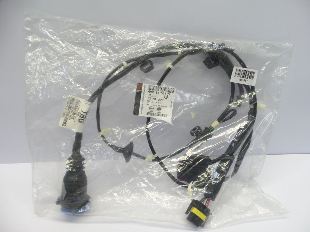Original OPEL Zafira-B 2005- Tür Kabelbaum hinten 13158679 1284222