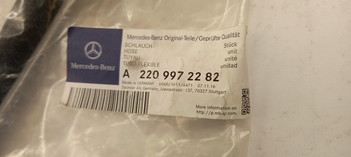 Original OE MERCEDES-BENZ Rohr A2209972282